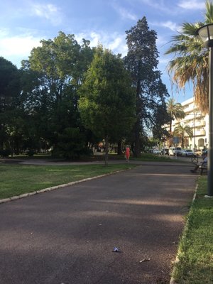 Antibes train station by null