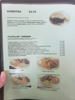 Menu photo 3 El Paraiso Elgin, IL