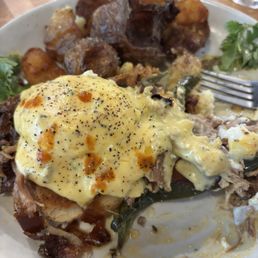 Poblano carnitas so yummy with their roasted potatoes Poblano carnitas so yummy with their roasted potatoes