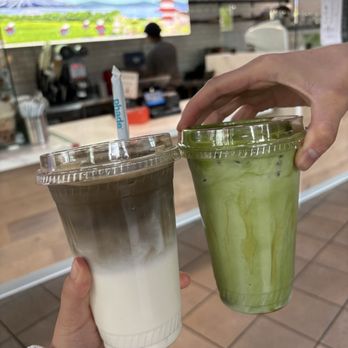 Ryokucha Cafe - Hojicha latte Honey Matcha latte - Ice Cream & Frozen Yogurt Near Me - Palo Alto, California Ryokucha Cafe - Hojicha latte Honey Matcha latte - Ice Cream & Frozen Yogurt Near Me - Palo Alto, California