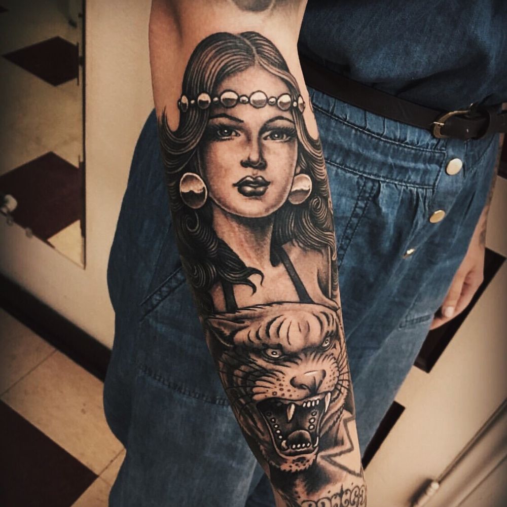 Classic Tattoo - Tattoo by Tim Hendricks - Tattoo Near Me - Fullerton, California