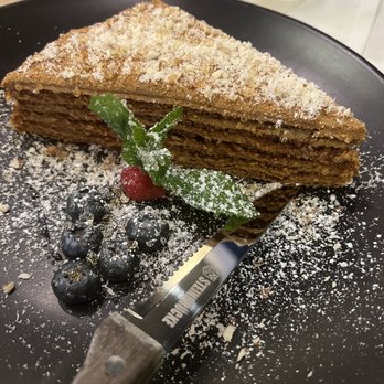 Aragvi - Honey Cake - Georgian Near Me - New York, New York