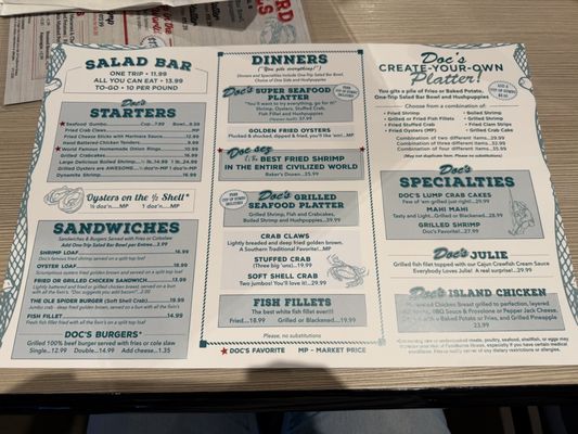 Menu photo 6 Doc’s Seafood Shack Foley, AL