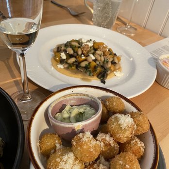 Nina May - Marrow Fat Beans and tater tots - New American Near Me - Washington, DC, District of Columbia
