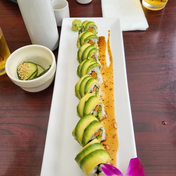 Maki Sushi - This one is a special veggie roll suggested for me by Ellie and it is my new favorite. - Japanese Near Me - Ventura, California