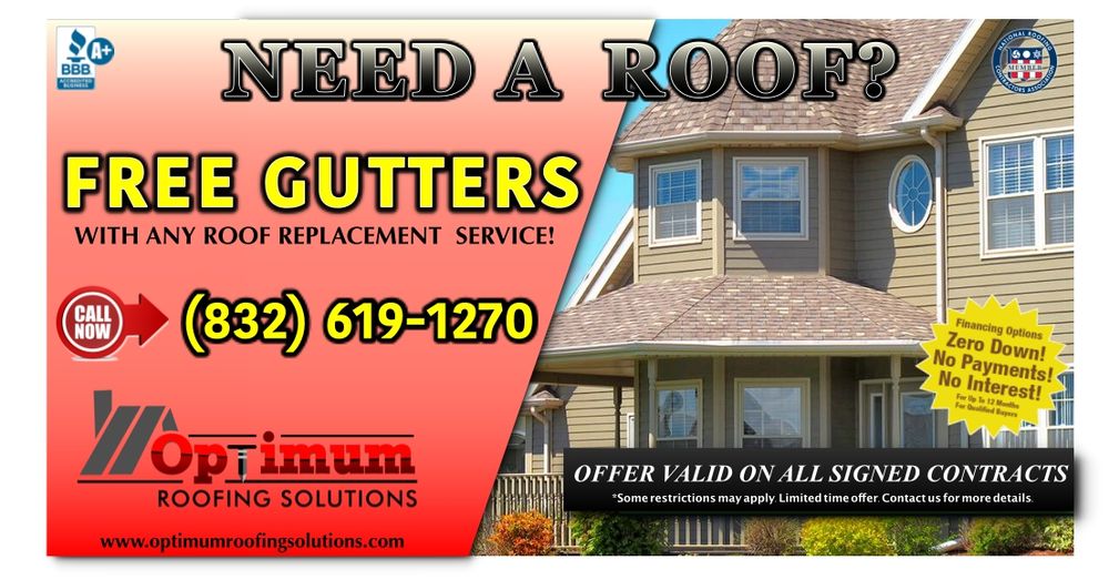 Slide of Optimum Roofing Solutions