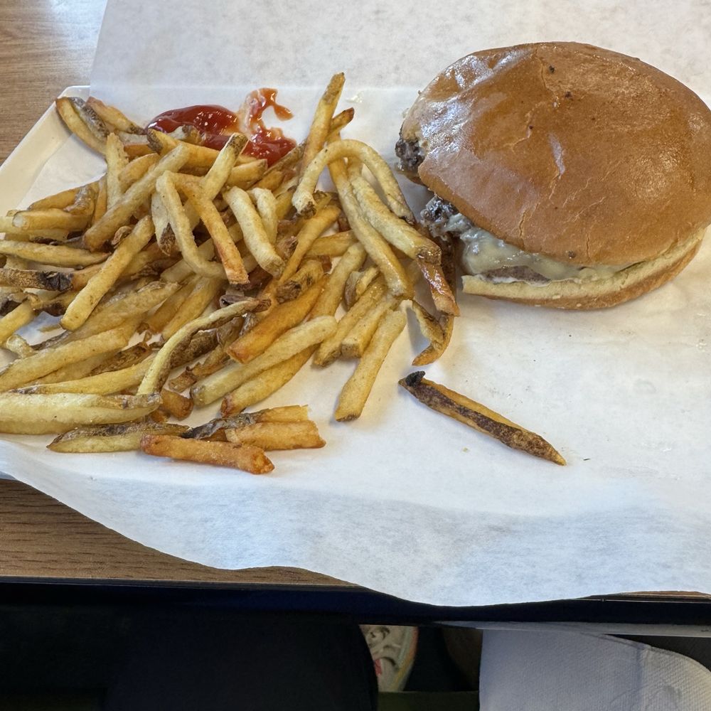 Peg Leg - Mushroom Swiss Burger - Burgers Near Me - Russellville, Arkansas