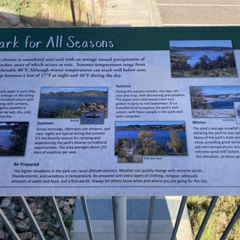 Curt Gowdy State Park - Info displays - Parks Near Me - Cheyenne, Wyoming