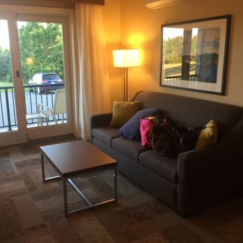 Belfast Harbor Inn - Cute "living area" with a pull-out sofa - Hotels Near Me - Belfast, Maine