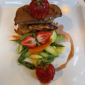 St Orres - Duck with strawberry infused rice - Hotels Near Me - Gualala, California St Orres - Duck with strawberry infused rice - Hotels Near Me - Gualala, California