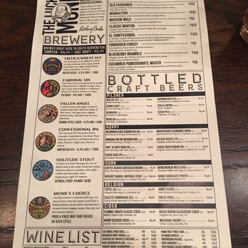 Lucky Monk - Menu - American Near Me - Barrington, Illinois Lucky Monk - Menu - American Near Me - Barrington, Illinois