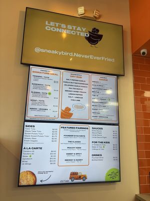 Menu photo 1 sneakybird Queen Creek, AZ