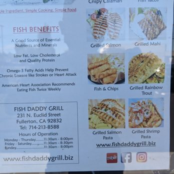 Fish Daddy Grill - Seafood Near Me - Fullerton, California Fish Daddy Grill - Seafood Near Me - Fullerton, California