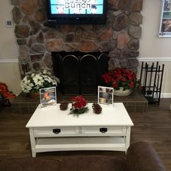 Navy Lake Site Allatoona - Fireplace in main lodge.