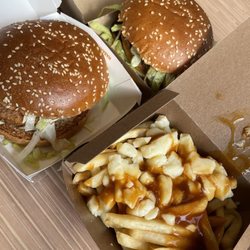 McDonald's - Habanero Chicken Sandwich, Big Mac, and Poutine