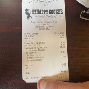 Happy Cooker Restaurant - Breakfast & Brunch Near Me - Georgetown, Colorado