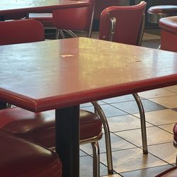 Table not wiped down