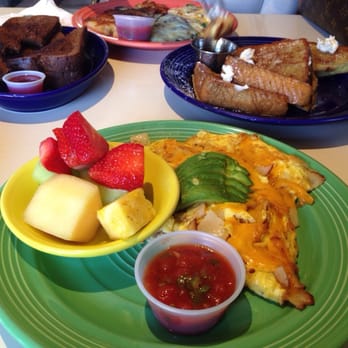 Eggs Etc - This was the abc omelette. Cheddar turkey and avocado - Breakfast & Brunch Near Me - Long Beach, California