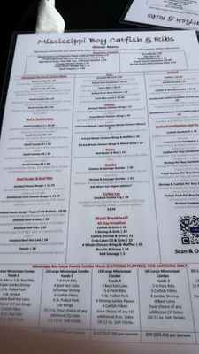 Menu photo 1 Mississippi Boy Catfish & Ribs Denver, CO