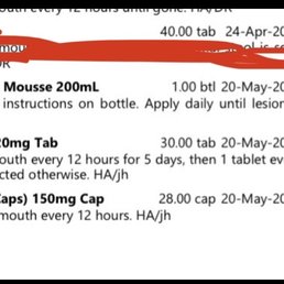The medical notes on all medicine given, yet nothing mentioning that medicine that was "went over" The medical notes on all medicine given, yet nothing mentioning that medicine that was "went over"