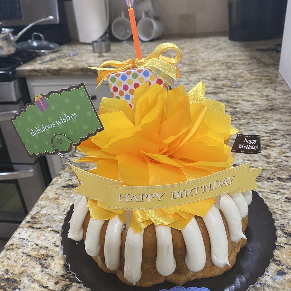 Nothing Bundt Cakes - Birthday cake - feeds 8 - Bakeries Near Me - Surprise, Arizona