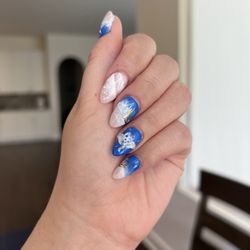 Dorado Nail Bar - Houston - Gel X with design