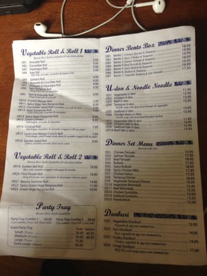 Menu photo 6 Sushi Bar Toronto, ON Menu photo 6 Sushi Bar Toronto, ON