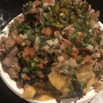 S/T Hooligan's - Delicious nachos (added pork ) - Cajun/Creole Near Me - Seattle, Washington