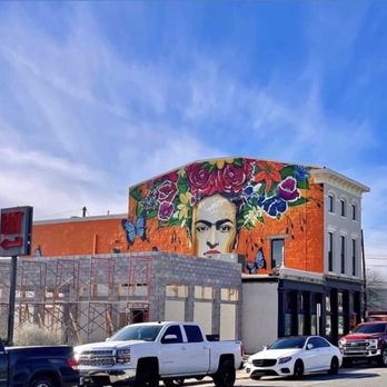 Frida Kahlo Guaca Mole Mural - Art Installation Near Me - Louisville, Kentucky Frida Kahlo Guaca Mole Mural - Art Installation Near Me - Louisville, Kentucky