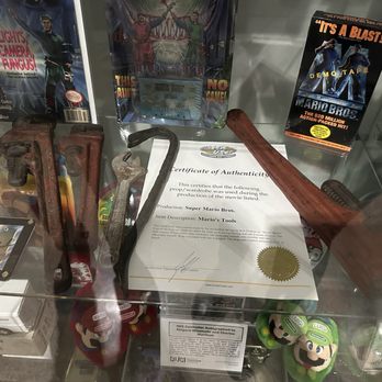 National Videogame Museum - Mario's original tools - Museums Near Me - Frisco, Texas National Videogame Museum - Mario's original tools - Museums Near Me - Frisco, Texas