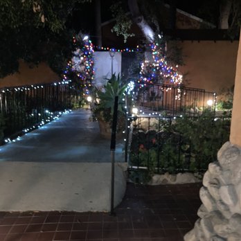 Villa Terraza - Christmas lights in March - Italian Near Me - Shadow Hills, California Villa Terraza - Christmas lights in March - Italian Near Me - Shadow Hills, California