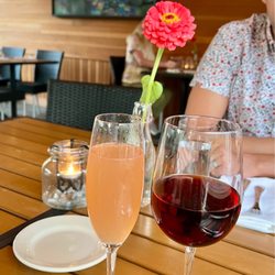 Starry Night Café - Cheers! Long Goodbye cocktail + red wine by the glass