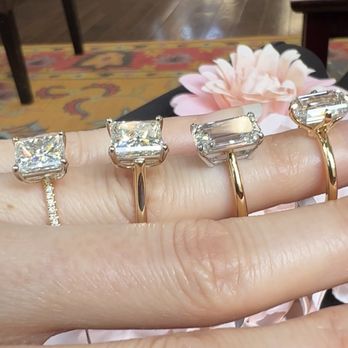 Salvatore & Co - Gorgeous princess and emerald cut diamond rings. - Jewelry Near Me - New York, New York Salvatore & Co - Gorgeous princess and emerald cut diamond rings. - Jewelry Near Me - New York, New York