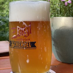 Gasthaus Schramm - ... wieder viel zu viel geredet heute ... Stimmbänder kühlen ...