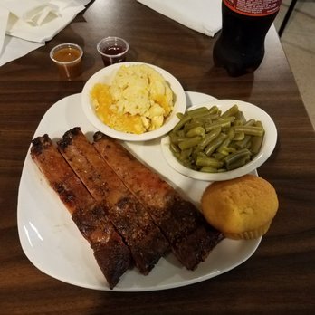Big Bad W Pit BBQ - Smoked ribs, mac and cheese, green beans, and corn bread. - Soul Food Near Me - Stafford, Virginia Big Bad W Pit BBQ - Smoked ribs, mac and cheese, green beans, and corn bread. - Soul Food Near Me - Stafford, Virginia