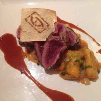 Erling Jensen The Restaurant - Ostrich cooked medium rare - French Near Me - Memphis, Tennessee Erling Jensen The Restaurant - Ostrich cooked medium rare - French Near Me - Memphis, Tennessee