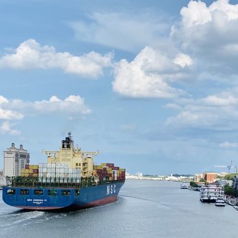Electric Moon Skytop Lounge + Moon Deck - Container ship - Lounges Near Me - Savannah, Georgia