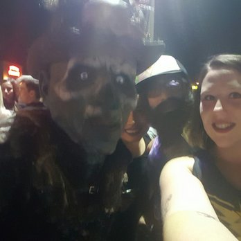 13th Floor Haunted House - In line, posing with one of the actors - Haunted Houses Near Me - Phoenix, Arizona 13th Floor Haunted House - In line, posing with one of the actors - Haunted Houses Near Me - Phoenix, Arizona