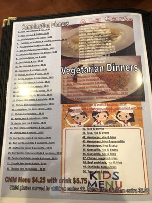 Menu photo 5 Rio Grande Mexican Restaurant Cumberland, MD