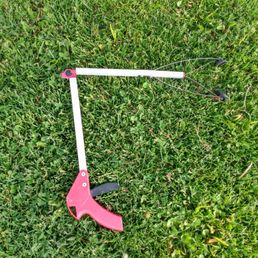 Larry literally littered with his litter grabber!