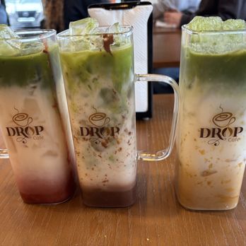 Drop Cafe - Strawberry Matcha, Nutella Matcha & Biscoff Matcha  Amazing - Coffee & Tea Near Me - Albuquerque, New Mexico