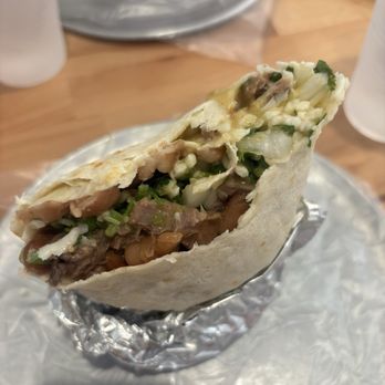 Tacos El Metate - Lengua burrito - stone cold cheese, cold beans. - Tacos Near Me - Aurora, Colorado Tacos El Metate - Lengua burrito - stone cold cheese, cold beans. - Tacos Near Me - Aurora, Colorado