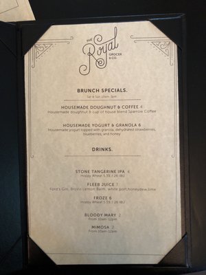 Menu photo 5 The Royal Grocer & Co Chicago, IL Menu photo 5 The Royal Grocer & Co Chicago, IL