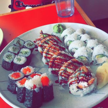 Lakeside Sushi - a plate of sushi on a table - Japanese Near Me - Lake Cowichan, British Columbia Lakeside Sushi - a plate of sushi on a table - Japanese Near Me - Lake Cowichan, British Columbia