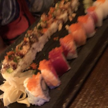 Yamazaru - Yaramuza roll and rainbow roll - Sushi Bars Near Me - Charlotte, North Carolina