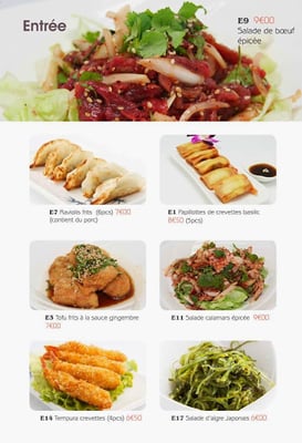 Menu photo 3 Namoo Paris, 75 Menu photo 3 Namoo Paris, 75