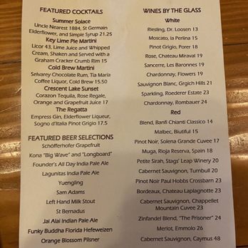 Crew's Cup Lounge - Drink menu - Lounges Near Me - Lake Buena Vista, Florida Crew's Cup Lounge - Drink menu - Lounges Near Me - Lake Buena Vista, Florida