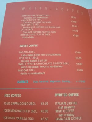 Menu photo 4 Vero Caffè Bruges, VWV