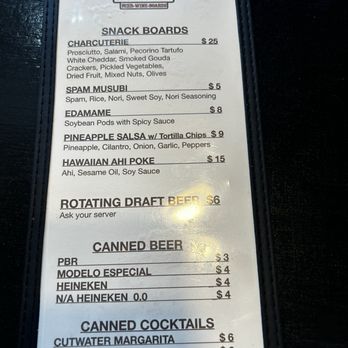 Sunshine On Cedar - Food and Canned Drinks Menu - Bars Near Me - Sandpoint, Idaho