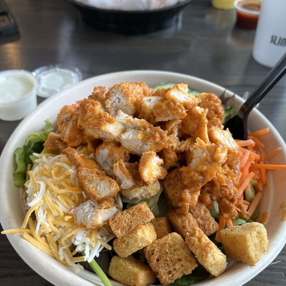 Slim Chickens - Buffalo salad - Chicken Wings Near Me - Sparks, Nevada Slim Chickens - Buffalo salad - Chicken Wings Near Me - Sparks, Nevada